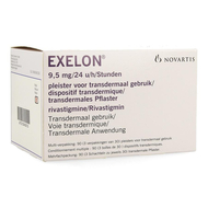 Exelon 9,5mg/24h emplatre transdermal 90