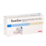 Novolizer salbutamol 100 mcg dos 200