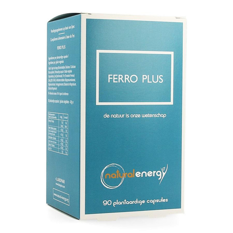 Natural energy ferro plus capsules 90