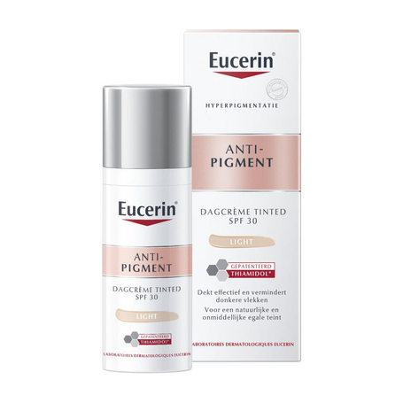 Eucerin a/pigment dagcreme tinted ip30 light 50ml