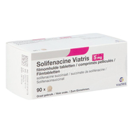 Solifenacine viatris 5mg comp pell 90