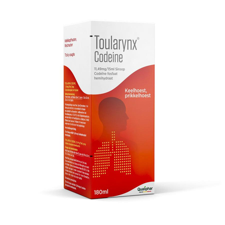 Toularynx codeine sir 180ml
