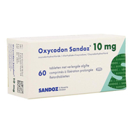 Oxycodon 10mg sandoz verlengde afgifte 60