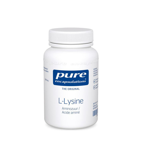 Pure encapsulations l-lysine aminozuur caps 90
