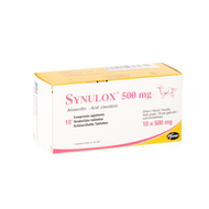 Synulox comp appet. 10 x 500mg