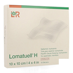 Lomatuell H compresse Ster 10x10cm 10 23315
