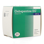 Gabapentine eg 400mg caps 90 x 400 mg