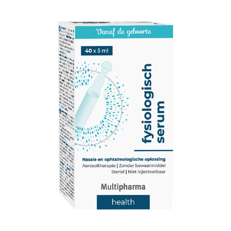 Multipharma Fysiologisch serum 0,9% 40x5ml
