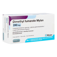 Dimethyl fumarate mylan 240mg gastrores. caps 56