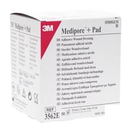 3M Medipore + Pad 3m 5x 7,2cm 50pc