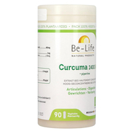 Be-life Curcuma 2400 + piperine pot capsules 90st