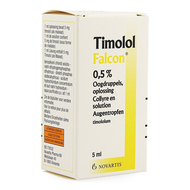 Timolol falcon 0,50% gutt ocul. 5ml