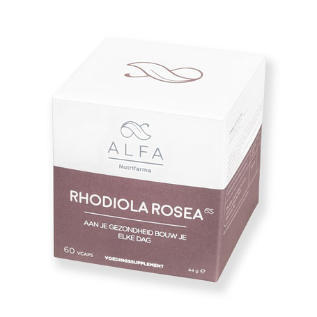 Alfa rhodiola rosea 500mg v-caps 60