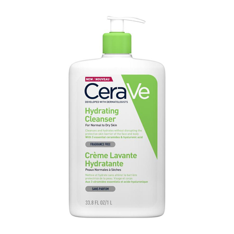 Cerave hydraterende reinigingscreme pompfl 1l