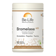 Be-Life Bromelase 400 enzymes pot gel 60