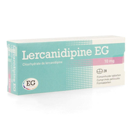 Lercanidipine eg 10 mg filmomh tabl 28 x 10 mg