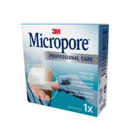 3M Micropore tape 12,5mmx5m rol 1st