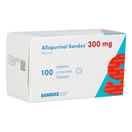 Allopurinol sandoz 300mg comp 100