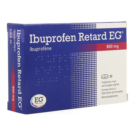 Ibuprofen retard eg 800 mg tabl verl.afg. 30x800mg