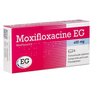 Moxifloxacin eg 400 mg comp pell 5