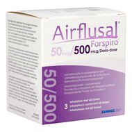 Airflusal forspiro 50mcg/500mcg pulv inh. 3x60 dos