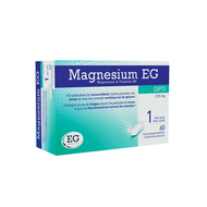 Magnesium Opti EG + Vitamine B6 225mg 60 comprimés