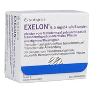 Exelon 9,5mg/24h emplatre transdermal 30