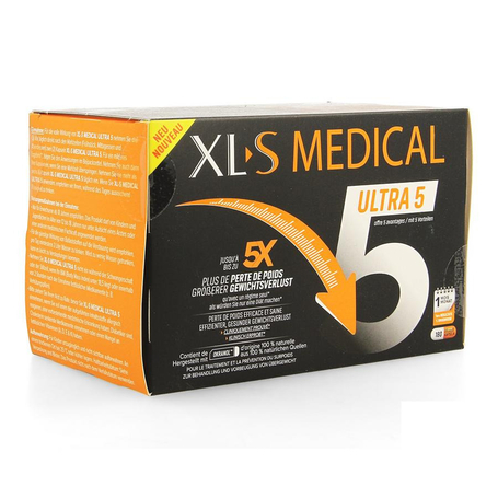 XLS Medical Ultra 5 Gewichtsverlies capsules 180st