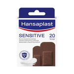 Hansaplast pleisters sensitive dark 20st
