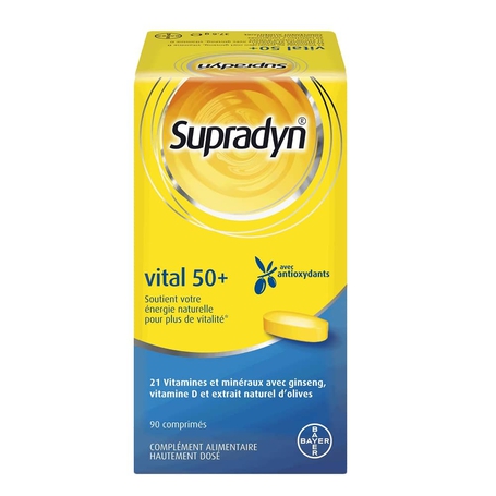 Supradyn Vital 50+ filmomhulde tabletten 90st