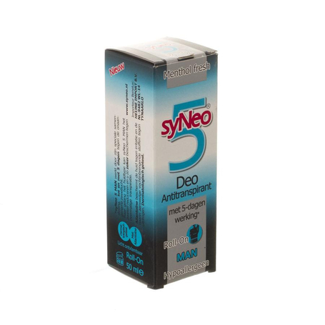 Syneo 5 homme deo a/transpirant roll-on 50ml