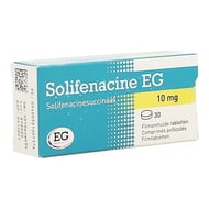 Solifenacine eg 10mg comp pell 30 pvc/alu