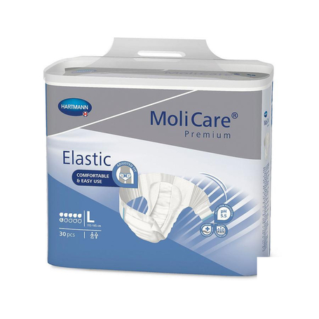 Molicare Premium elastic 6 drops L 30pc
