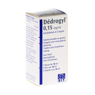 Dedrogyl gutt or 1 x 10ml 0,15mg/ml