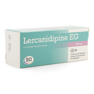 Lercanidipine eg 10 mg comp pell 98 x 10 mg