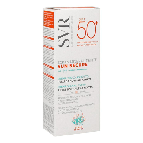 SVR Sun Secure Dry Touch Cream Normale Huid SPF50+ 60 ml