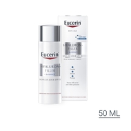 Eucerin Hyaluron-Filler +3x Effect Soin de Jour SPF 15 Peau Normale à Mixte Crème Anti-Rides & Anti-Âge avec pompe 50ml