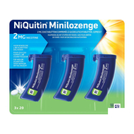 Niquitin 2,0mg minilozenge zuigtabletten 60