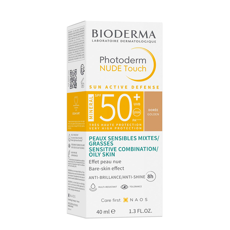 Bioderma Photoderm Nude Touch teint doré SPF50+ 40 ml 