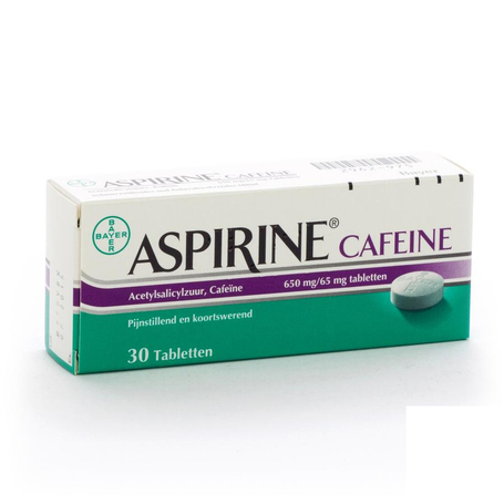Aspirine Cafeine 30pc