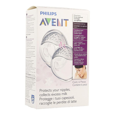 Philips avent isis coquilles confort 4 scf157/02