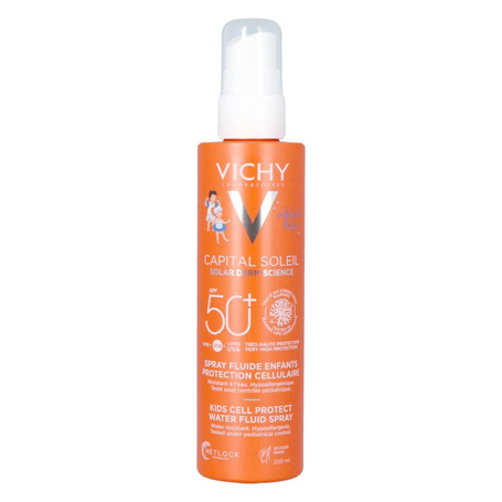 Vichy Capital Soleil Kids Cell Protect Fluide Spray SPF50+ 200ml