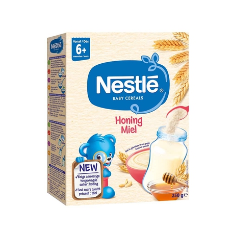 NESTLÉ Baby Cereals Honing Granen Baby 4-36 Maanden 250g