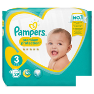 Pampers premium protection carry pack s3 29
