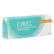 Cibel 0,250mg/0,035mg tabletten 3 x 21