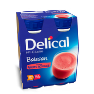 Delical Boisson fruits rouges 4x200ml