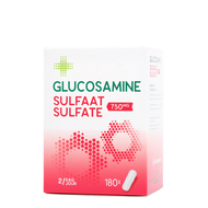 Multipharma glucosamine sulfate caps 180x750mg