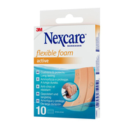 Nexcare Flexible foam active Verband 10st