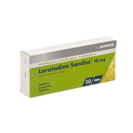 Loratadine sandoz comp 30 x 10mg