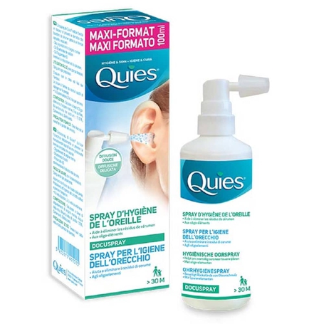 Quies docuspray oorhygiene z/drijfgas spray 100ml